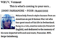 WRUV Vermont Jimmy Parramore